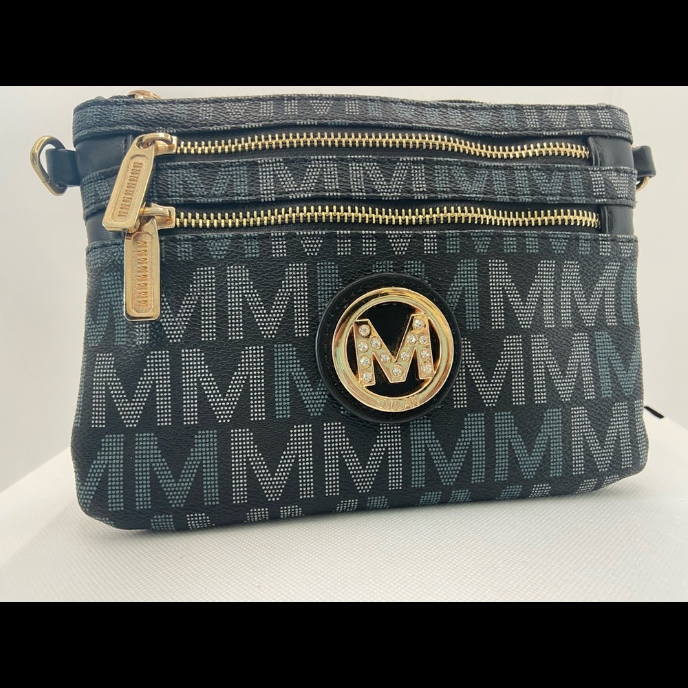 MKF Collection Charley Milan M Signature Crossbody by Mia K.
